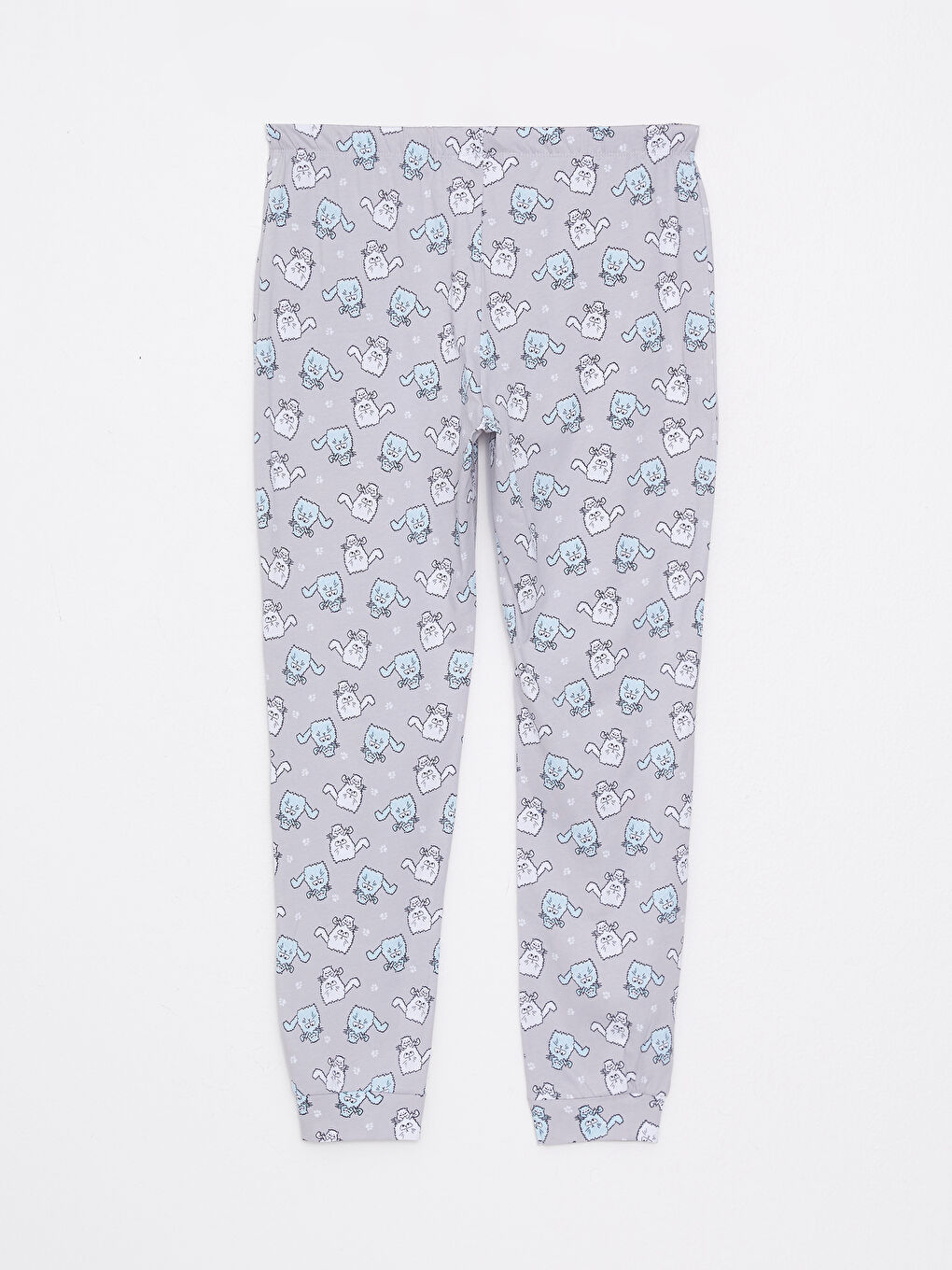 Set de pijama pentru Femei din Bumbac cu Guler de Cămașă, Cu Model, Mânecă Scurtă-10