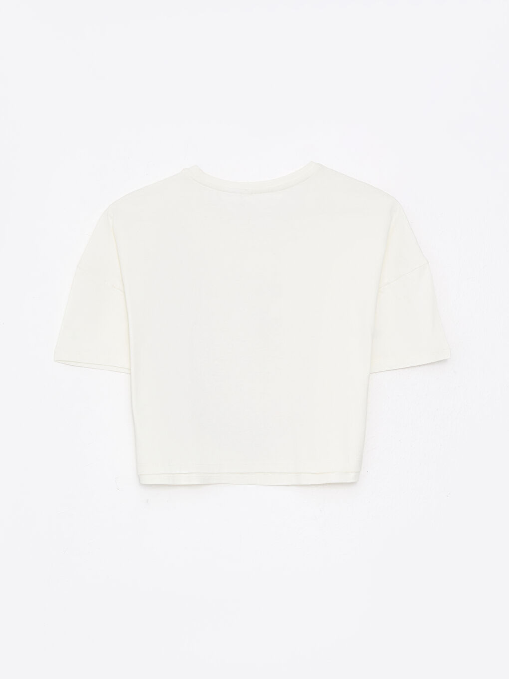 Crew Neck Lilo & Stitch Printed Short Sleeve Cotton Women's Pajamas Set-7