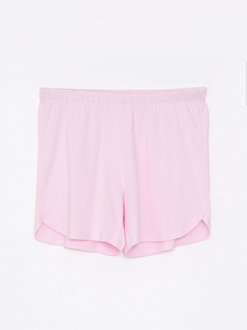 Crew Neck Lilo & Stitch Printed Short Sleeve Cotton Women's Pajamas Set-8