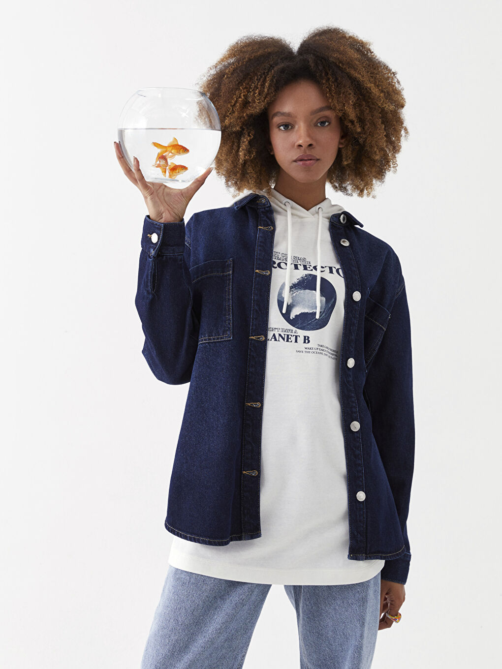 Tunică tip hanorac cu glugă, imprimată, mânecă lungă pentru femei-3