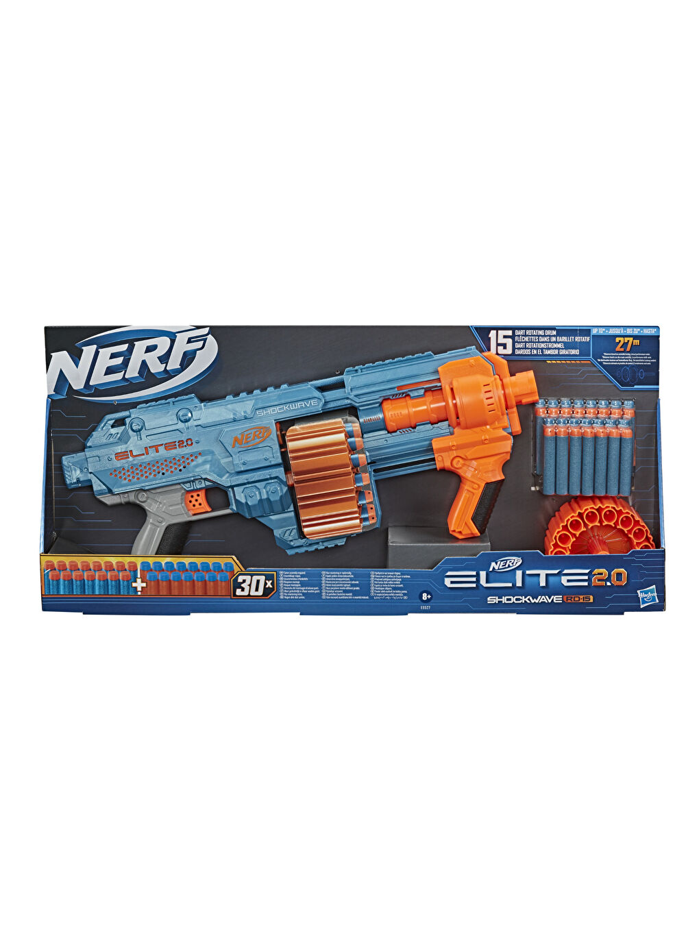 Nerf Elite 2.0 Shockwave Rd-15 Orjinal Oyuncak Tabanca-1