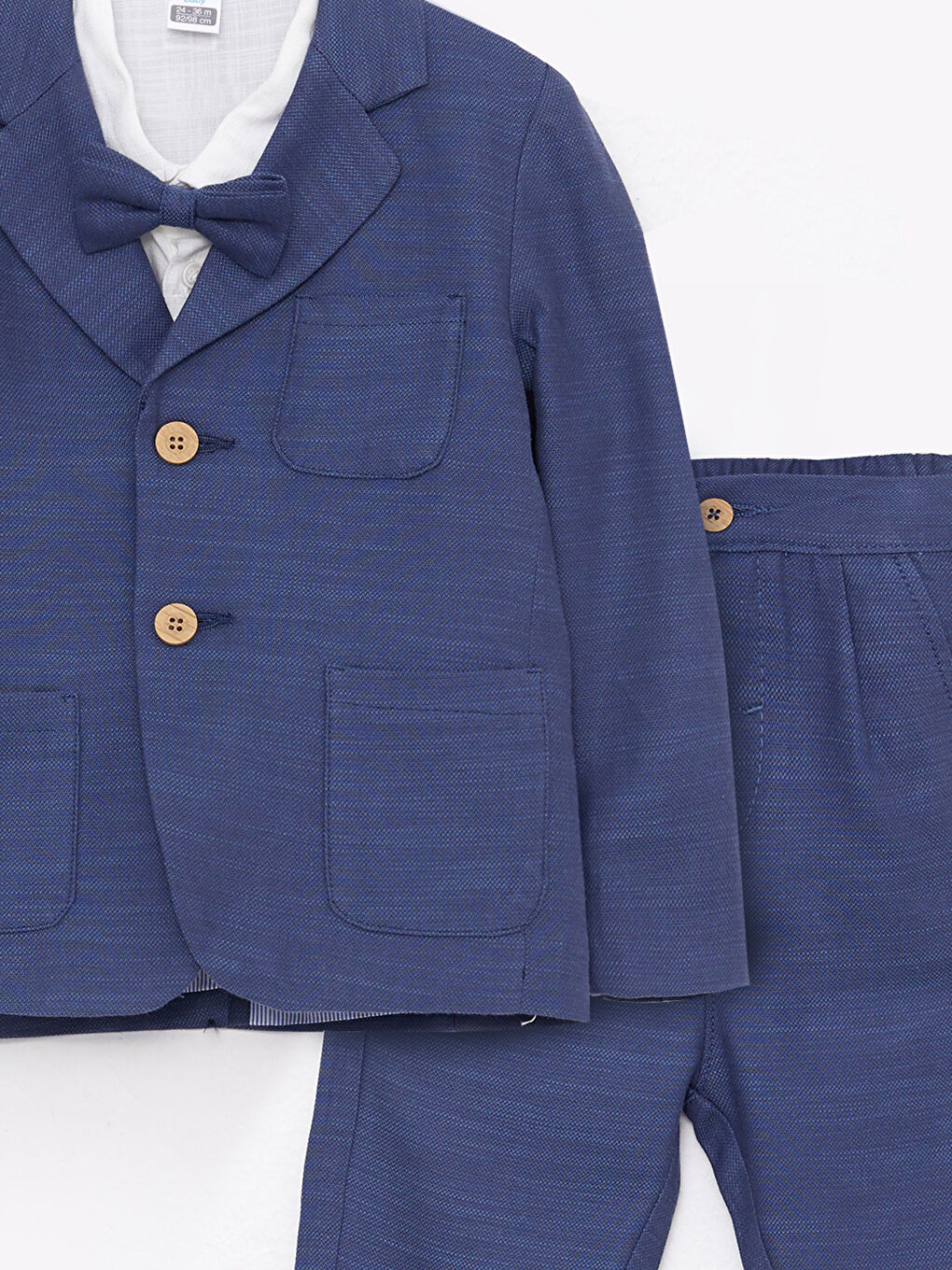 Mavi Basic Erkek Bebek Takım Elbise 4'lü-16