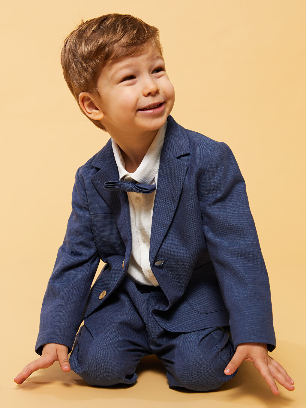 Mavi Basic Erkek Bebek Takım Elbise 4'lü-6