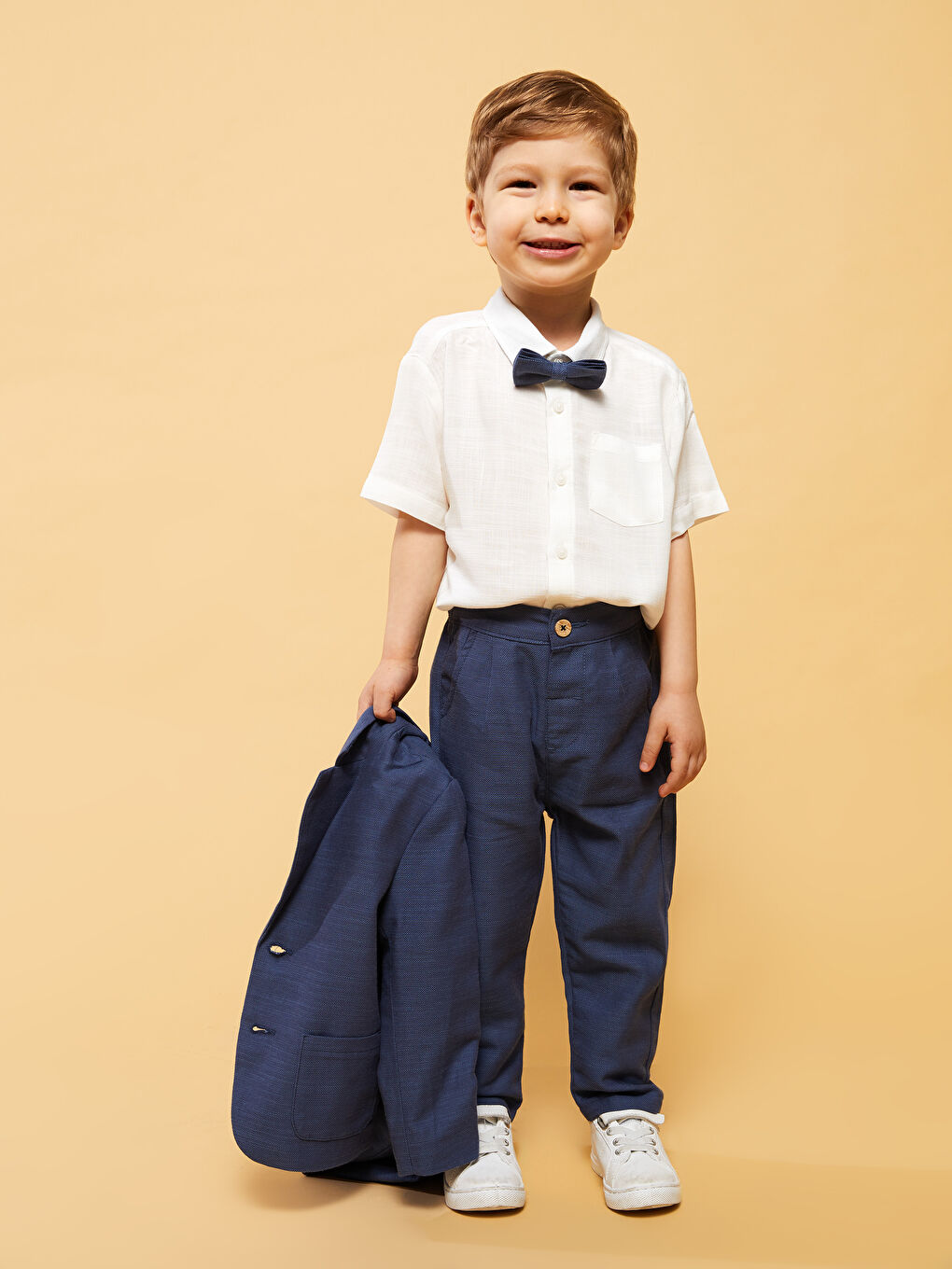 Mavi Basic Erkek Bebek Takım Elbise 4'lü-7