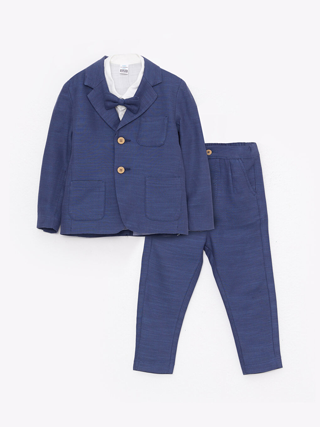 Mavi Basic Erkek Bebek Takım Elbise 4'lü-8