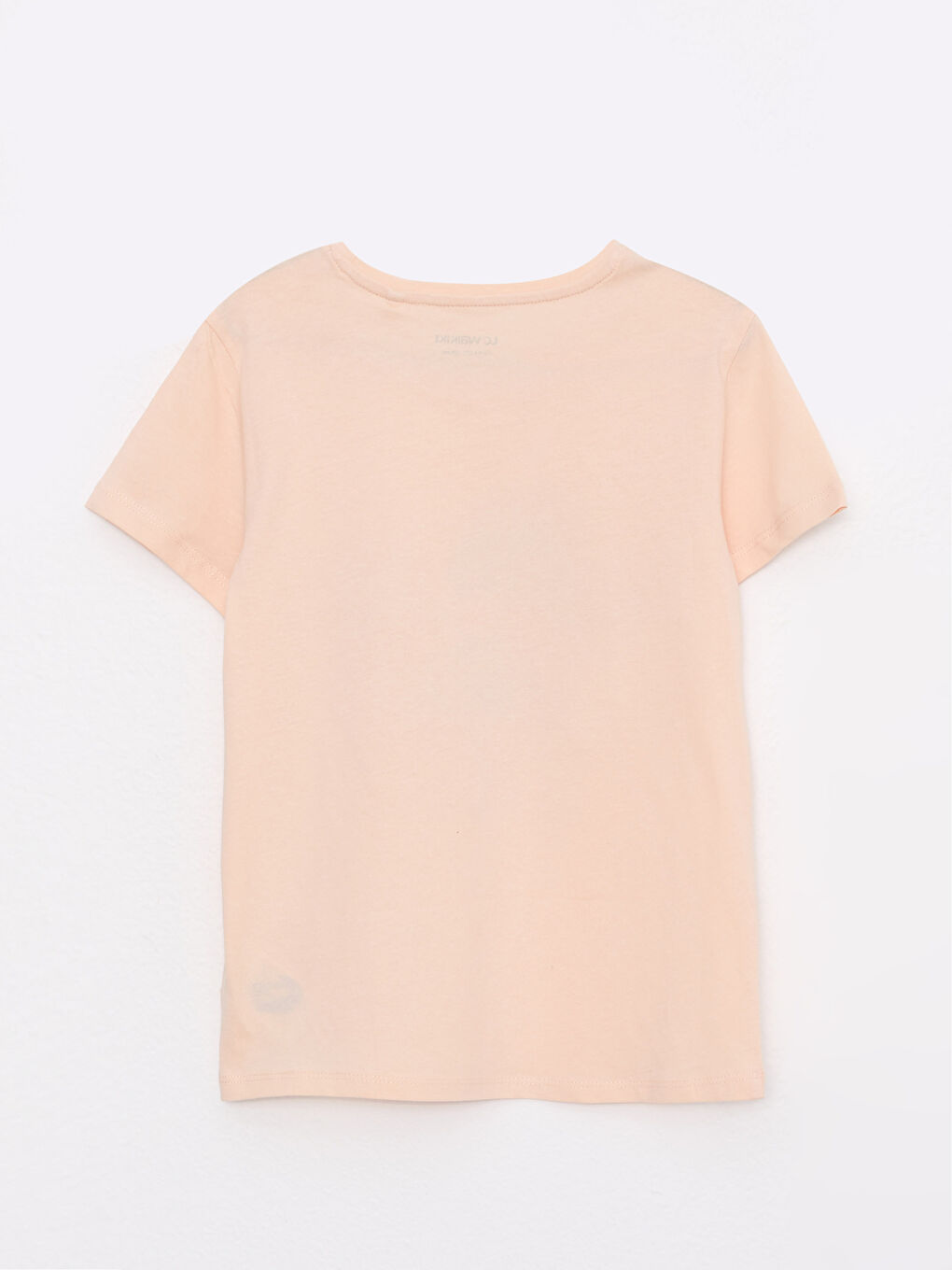 LCW Kids Rundhalsausschnitt Bedrucktes Kurzarm Baumwolle Mädchen T-Shirt -S2HS97Z4-FSP