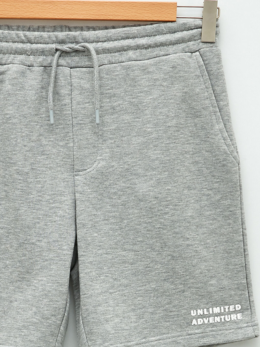 Standard Pattern Knitted Men's Shorts-7