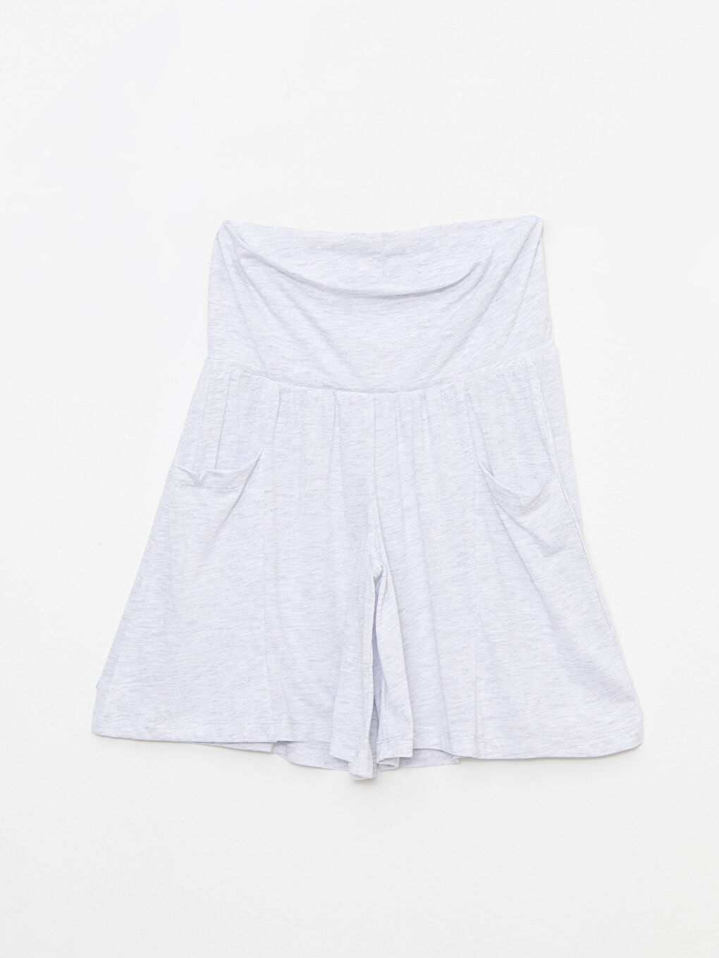 Crew Neck Straight Short Sleeve Maternity Pajamas Set -S2HT86Z8-CT3