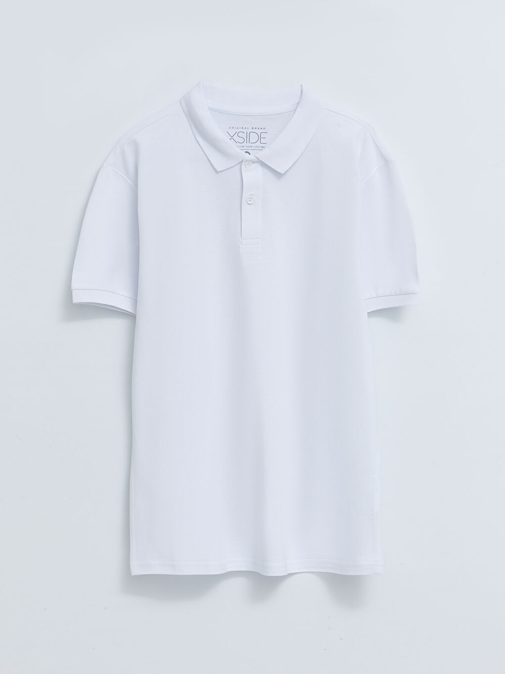 تي شيرت بياقة بولو كم قصير بيكيه للرجال-5