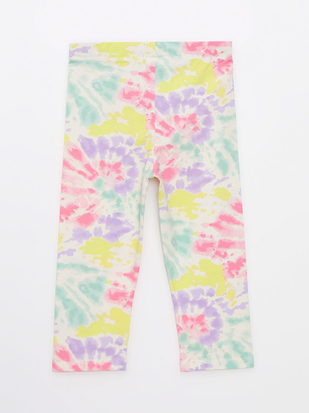 Collants Fille En Coton Imprimé À Taille Élastique-1