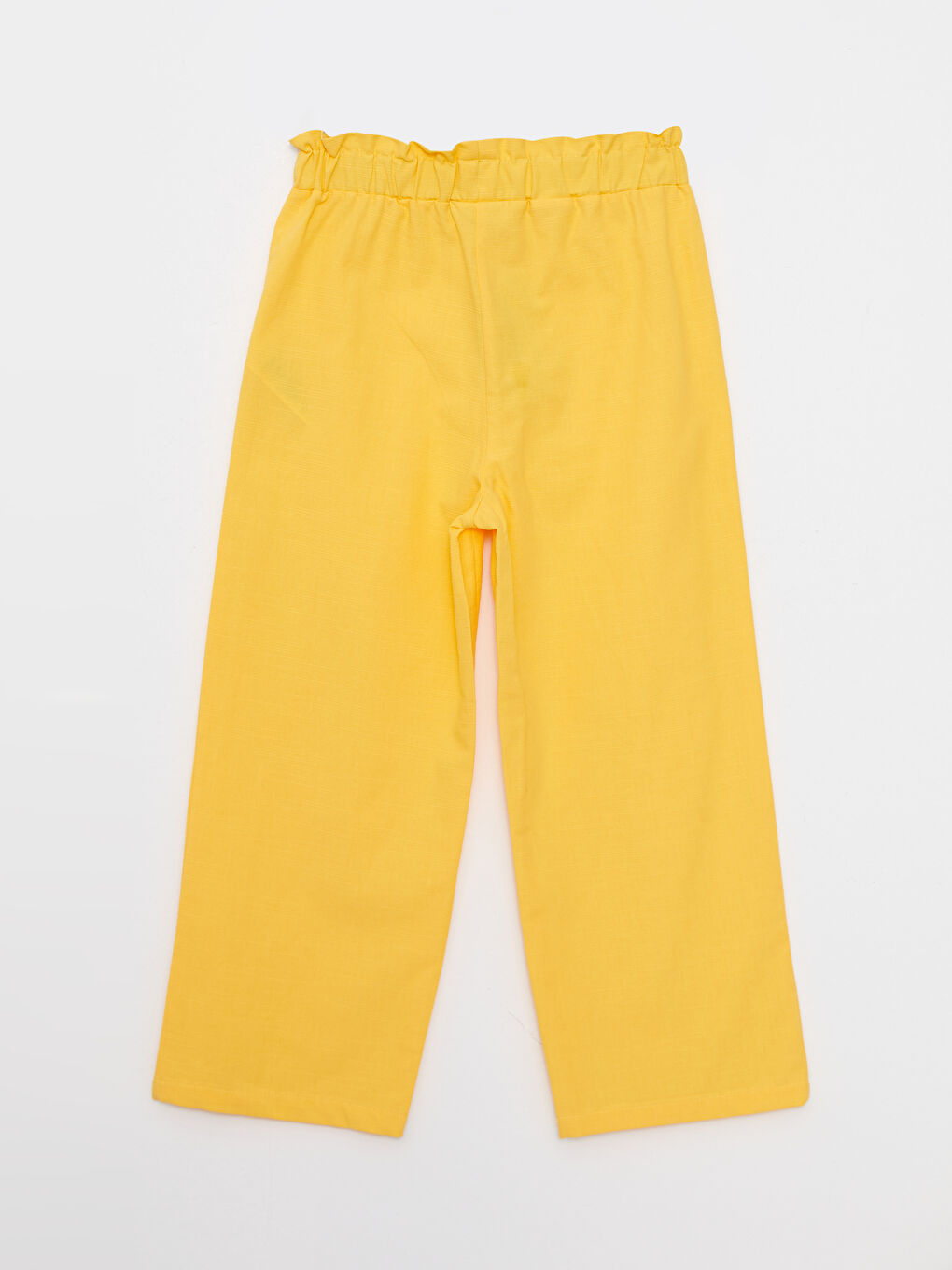 Elastic Waist Basic Wide Leg Girl Capri -S2HU93Z4-GAU