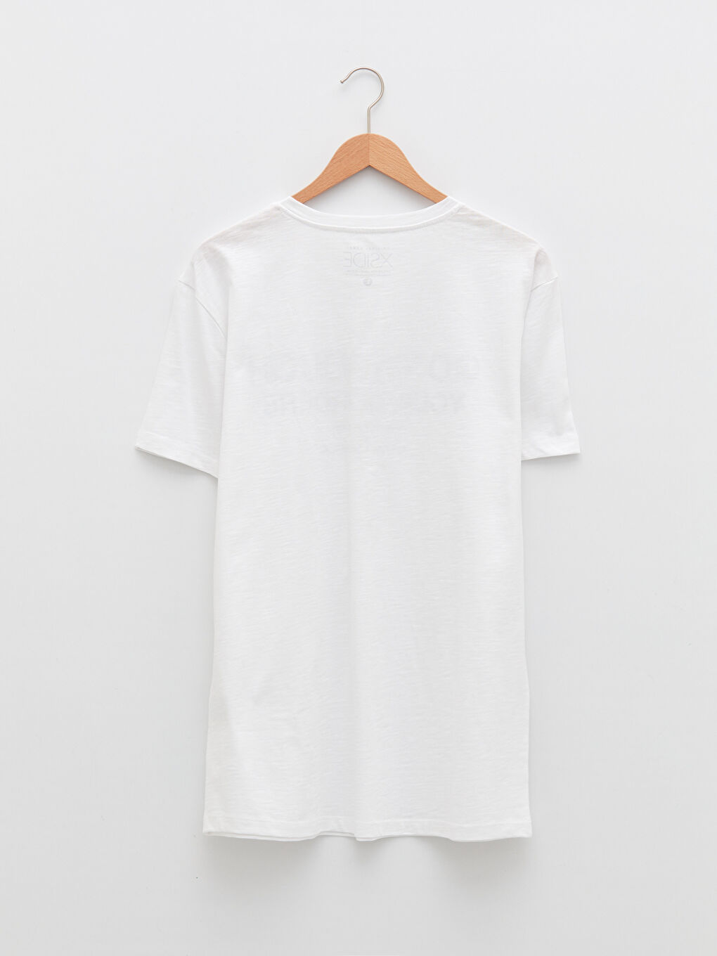 Crew Neck Short Sleeve Printed Combed Cotton Men's T-shirt-6