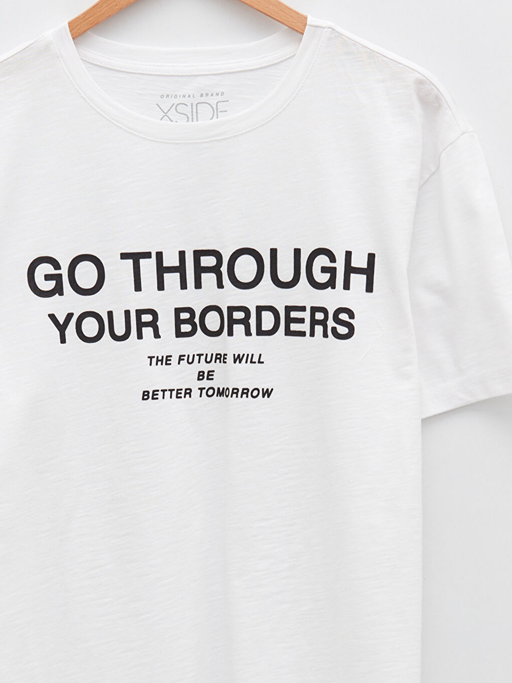 Crew Neck Short Sleeve Printed Combed Cotton Men's T-shirt-7