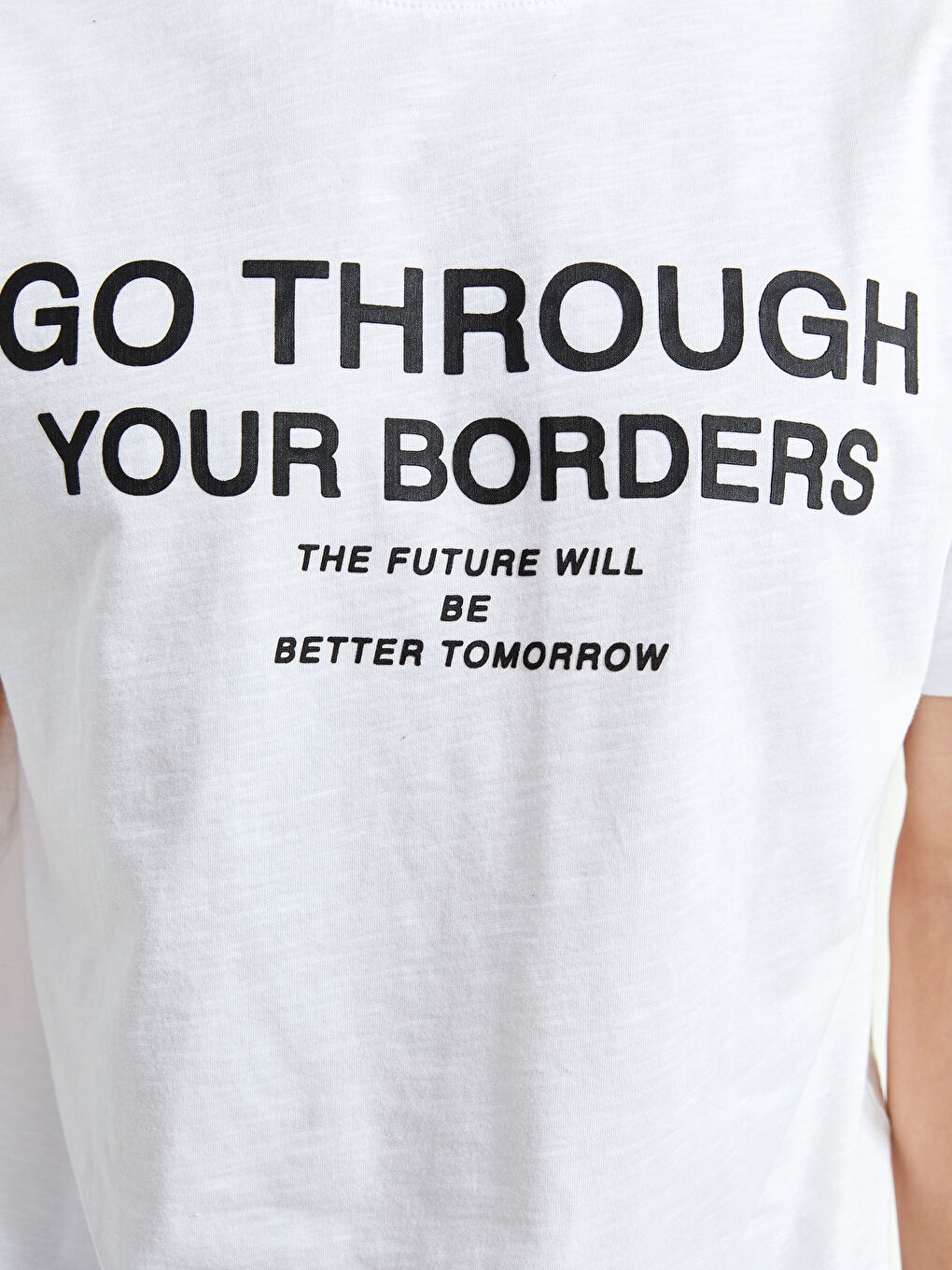 Crew Neck Short Sleeve Printed Combed Cotton Men's T-shirt-2