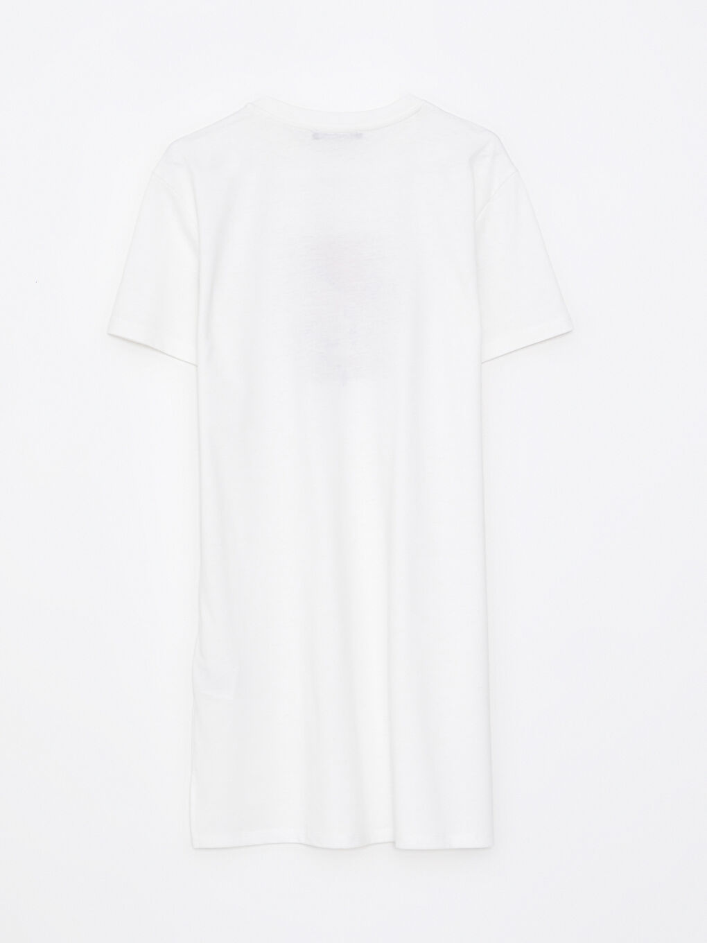 Crew Neck Printed Short Sleeve A-Line Maternity Tunic-6