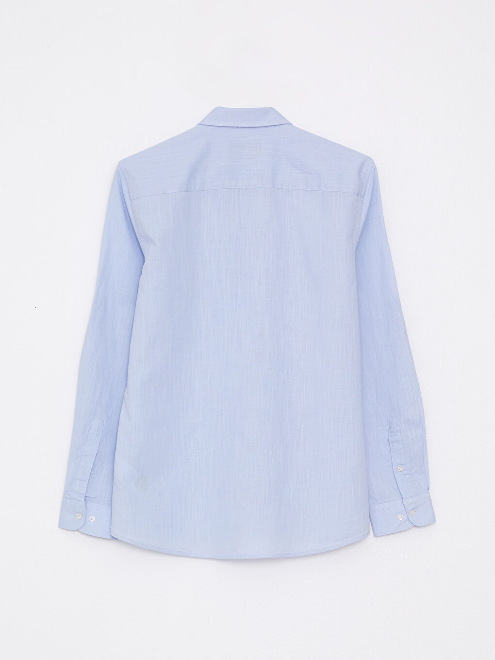 Slim Fit Long Sleeve Men's Shirt-6