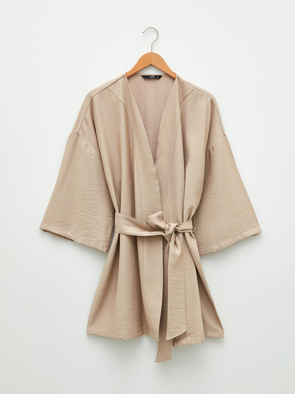 Kadın Şal Yaka Düz Kimono-6