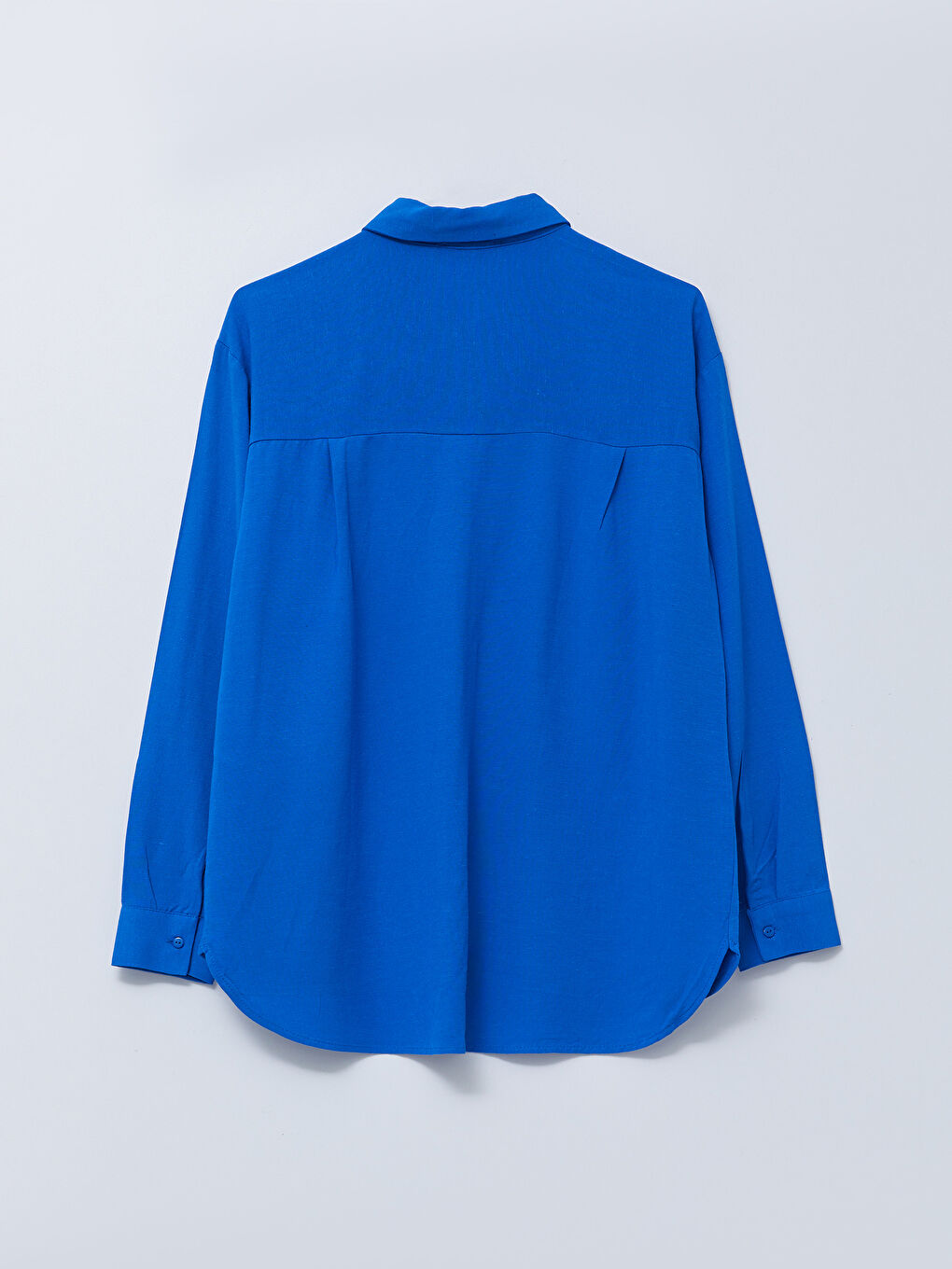 قميص حوامل بأكمام طويلة وقصة عادية بأزرار-8