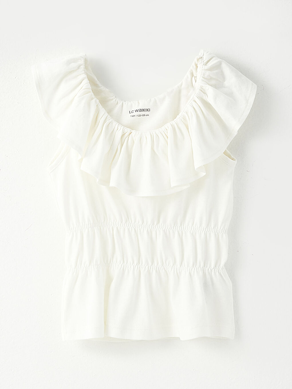 Crew Neck Basic Short Sleeve Girls' T-Shirt