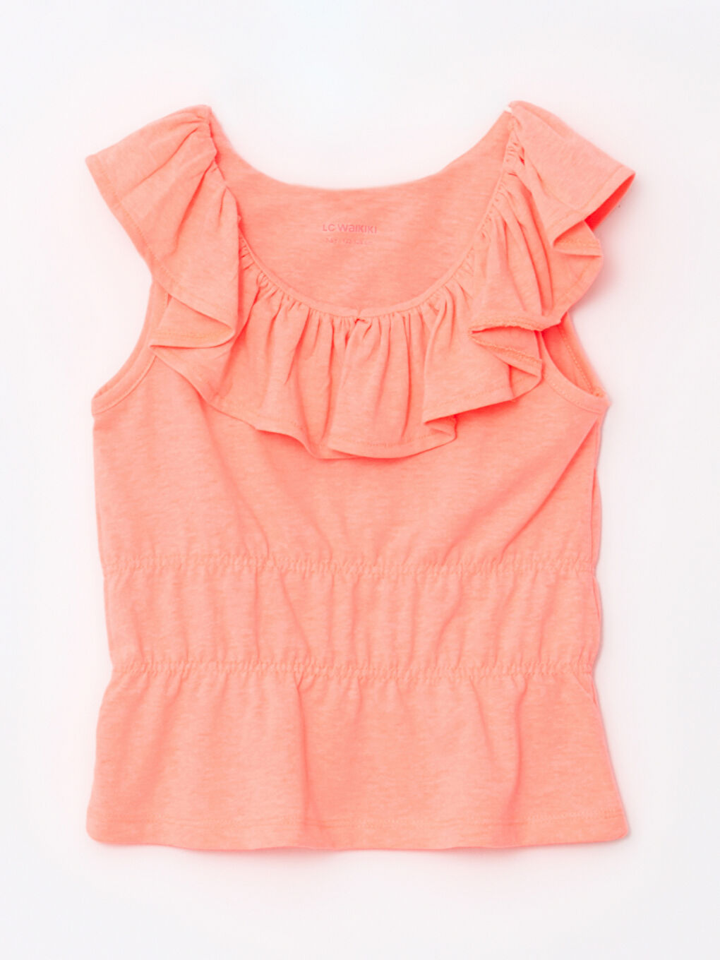 Футболка с круглым вырезом, базовая, с коротким рукавом, для девочек