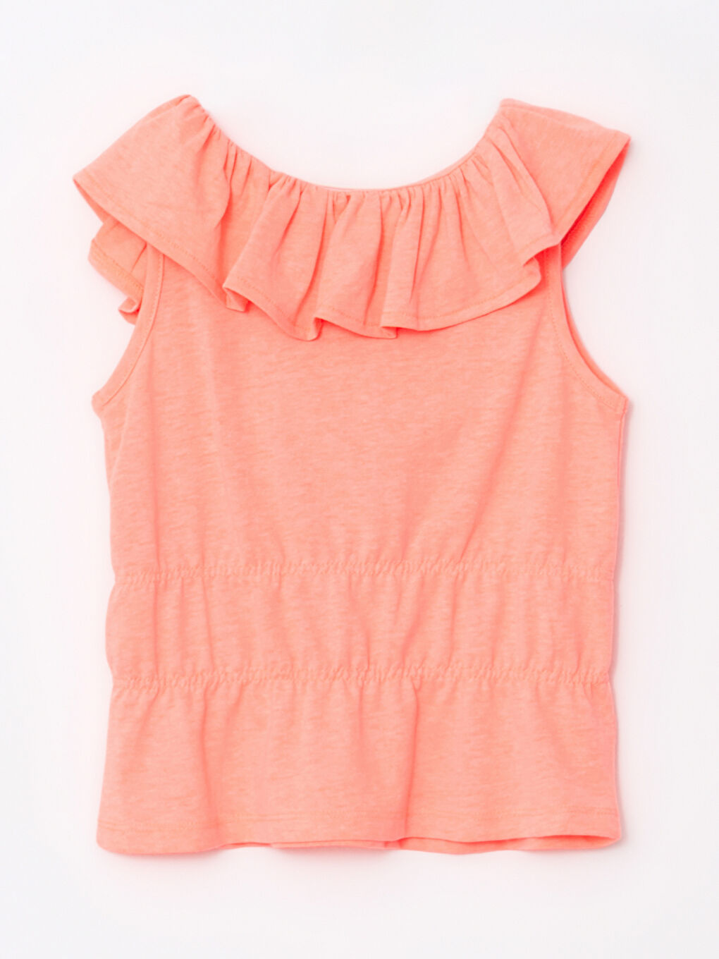 Футболка с круглым вырезом, базовая, с коротким рукавом, для девочек-1