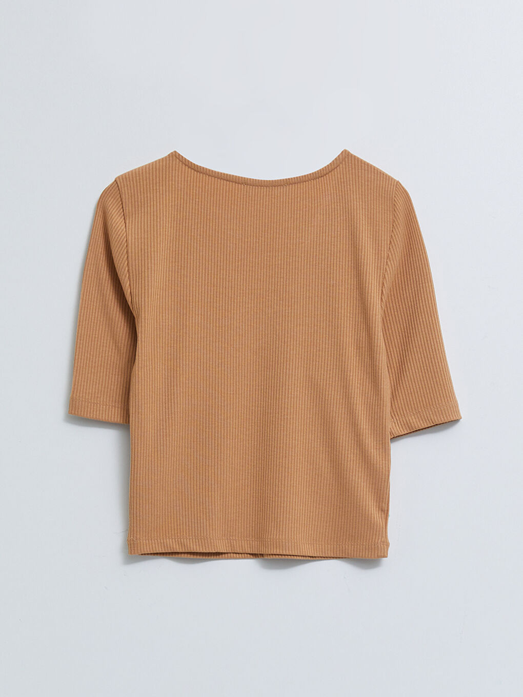 Women's V-Neck Straight Short Sleeve T-Shirt-5