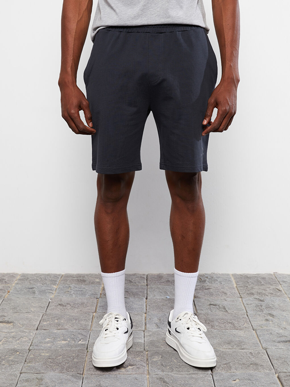 Standard Fit Mes Sports Shorts-3
