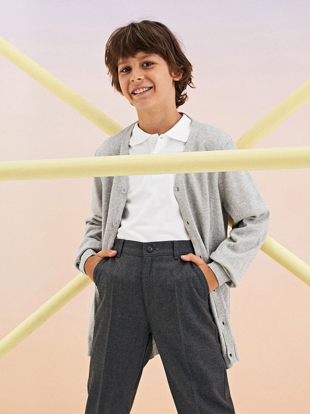 Warm Cardigan of the Period -W21583Z4-LAL