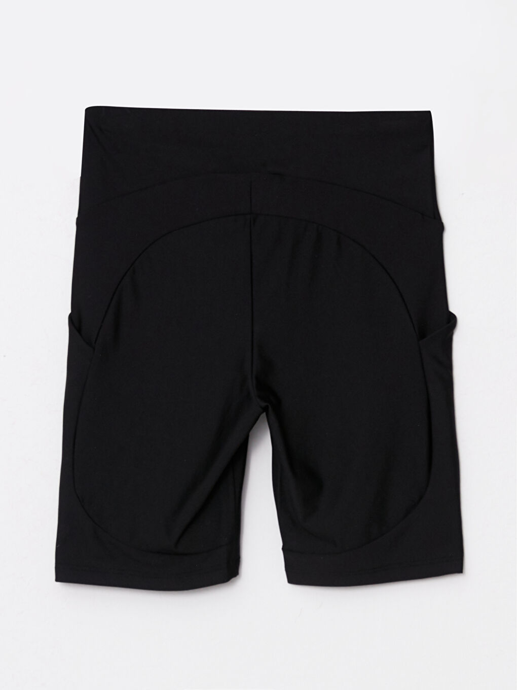 Women's Elastic Waist Regular Biker Shorts Tights -S2I112Z8-RQN
