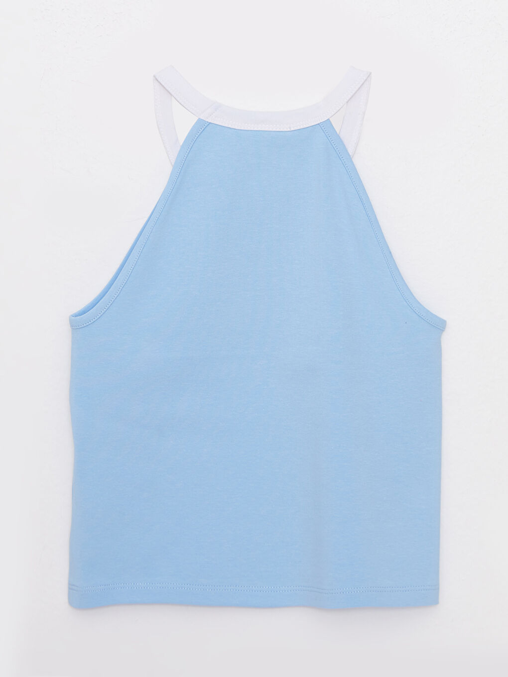 Halter Collar Printed Cotton Girls' Singlet -S2I133Z4-QXH