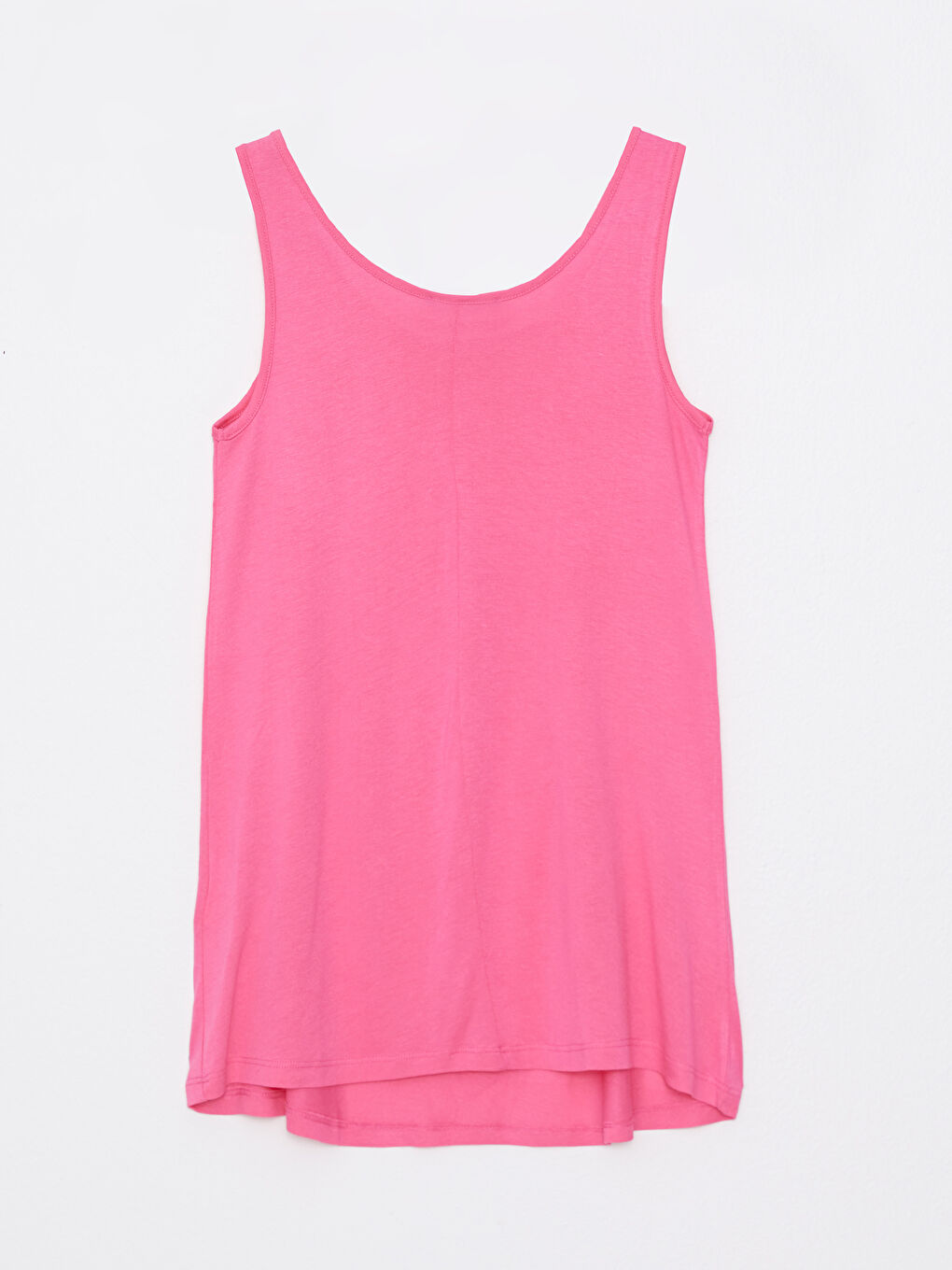 Pembe U Yaka Düz Viskon Hamile Atlet-6