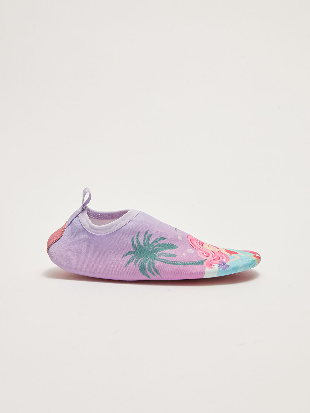 Printed Girls' Aqua Shoes-2
