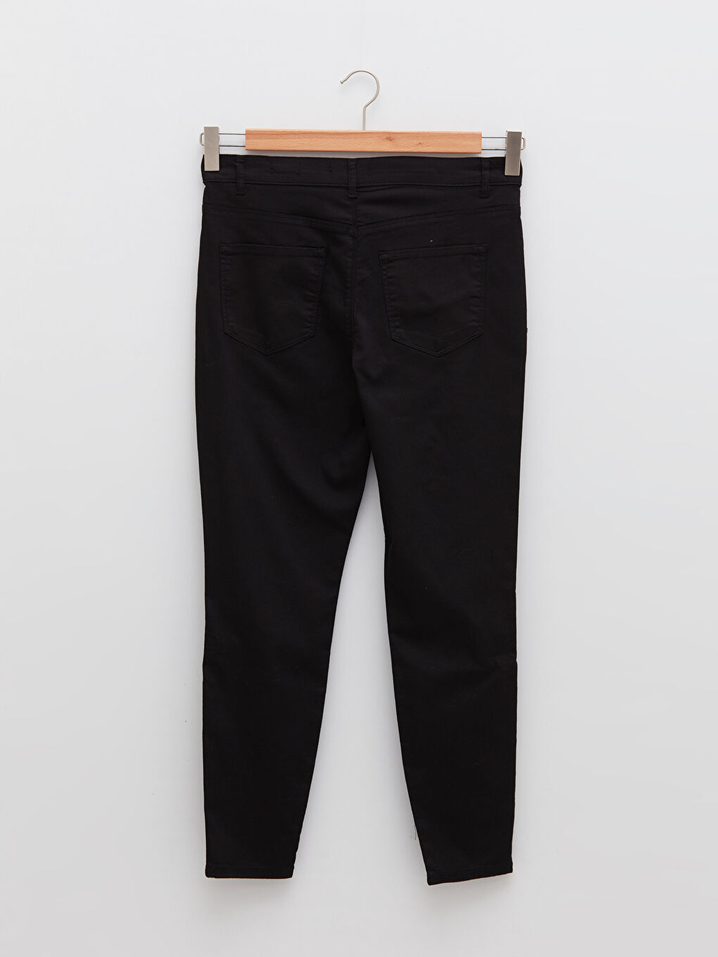 Siyah Yüksek Bel Jüpiter Süper Skinny Fit Kadın Jean Pantolon-5