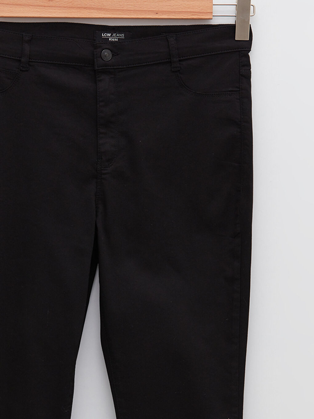 Siyah Yüksek Bel Jüpiter Süper Skinny Fit Kadın Jean Pantolon-6