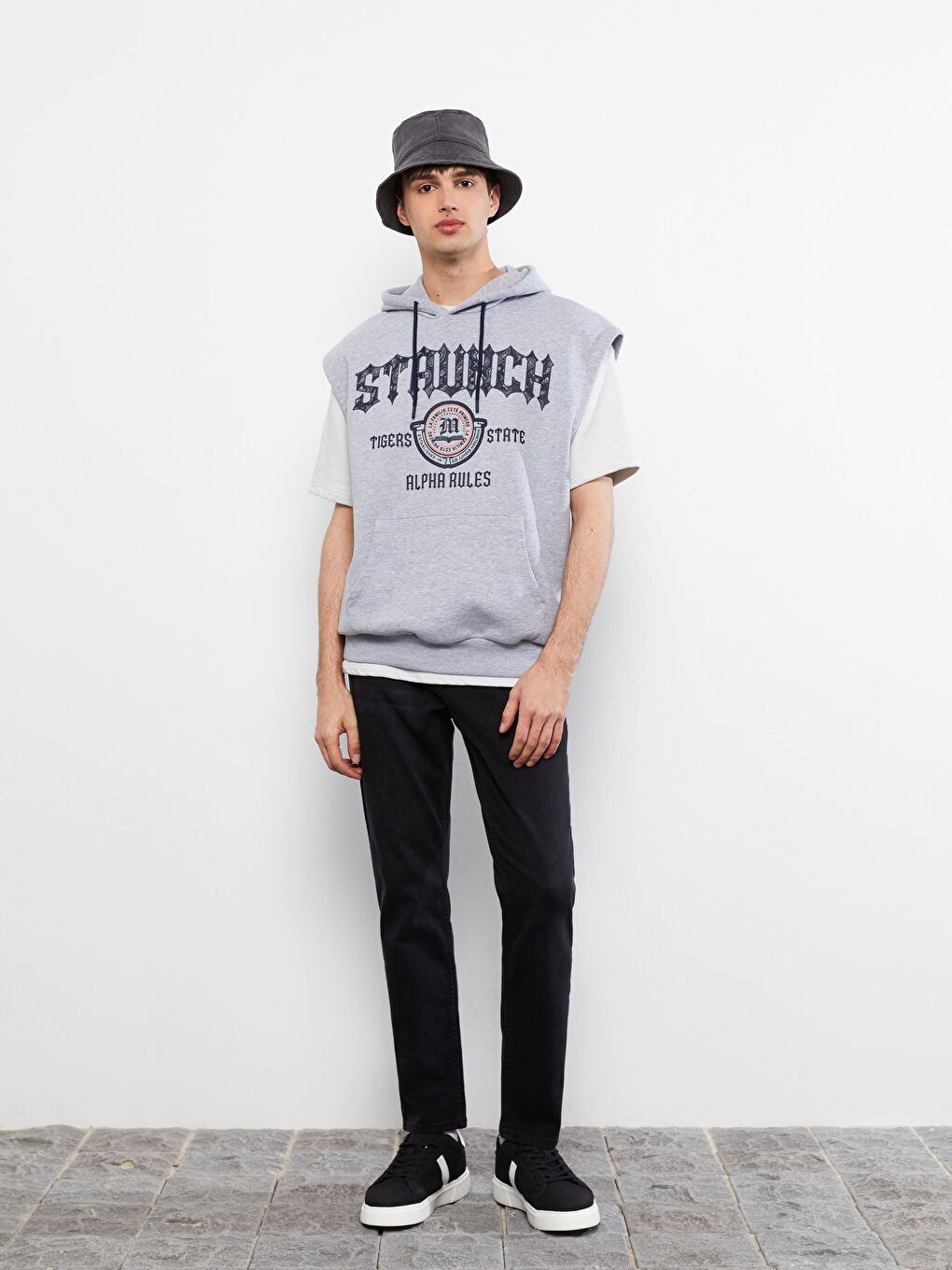 Siyah 750 Slim Fit Erkek Jean Pantolon