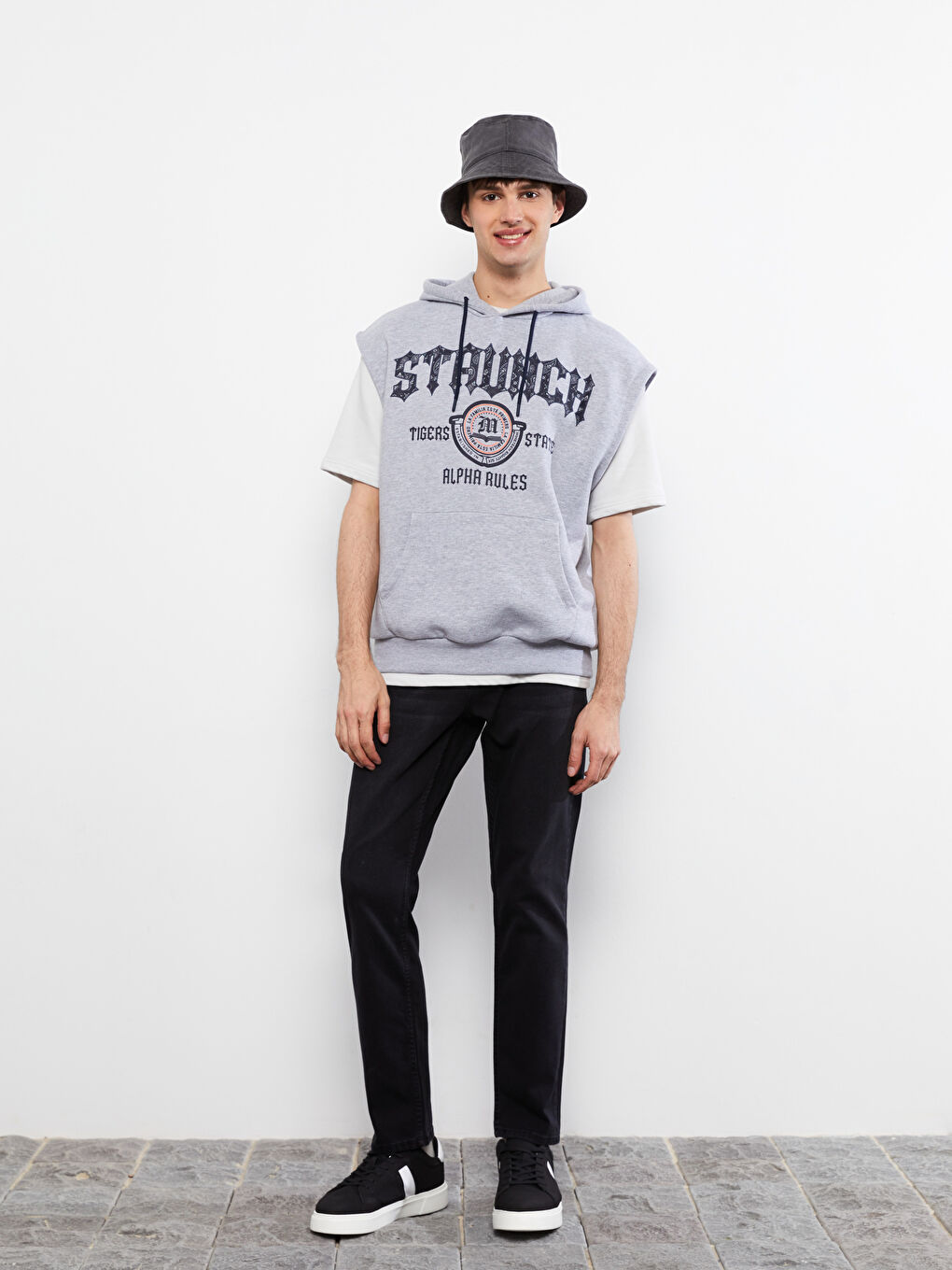 Siyah 750 Slim Fit Erkek Jean Pantolon-1