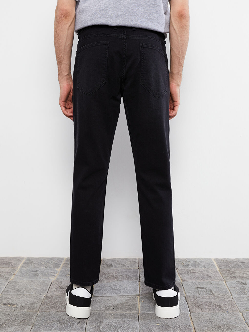 Siyah 750 Slim Fit Erkek Jean Pantolon-4