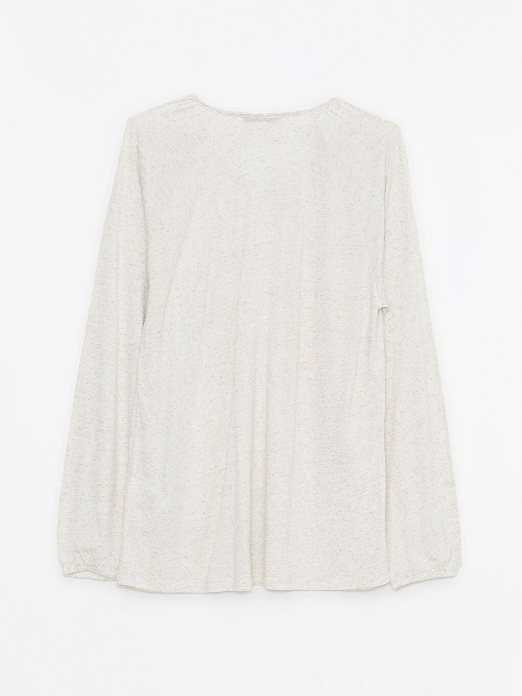 Μπλούζα Γυναικεία Μακρυμάνικη Με Γιακά Με Δέσιμο Και Κεντημένο Σχέδιο-6