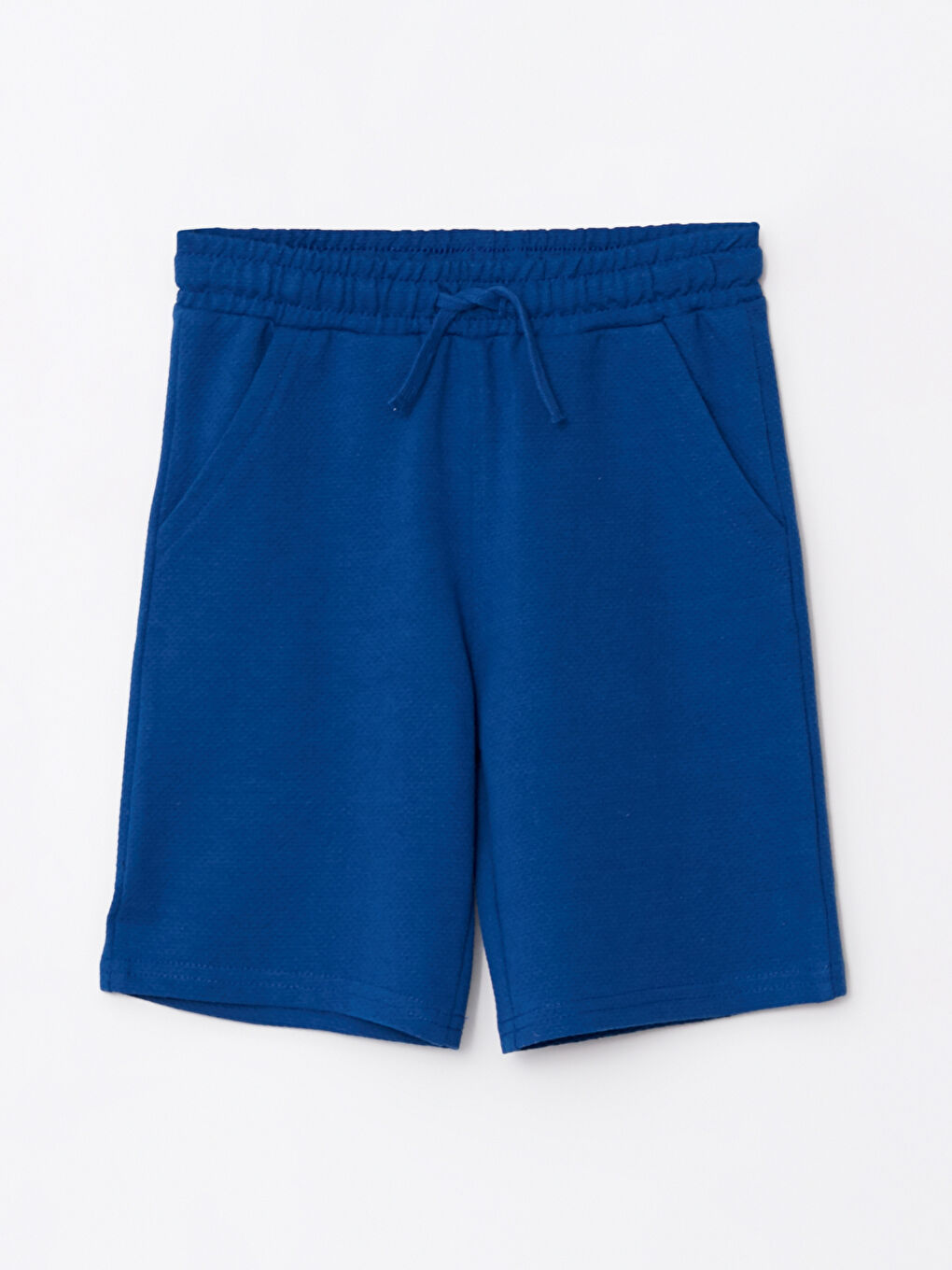 Mavi Beli Lastikli Basic Erkek Çocuk Şort