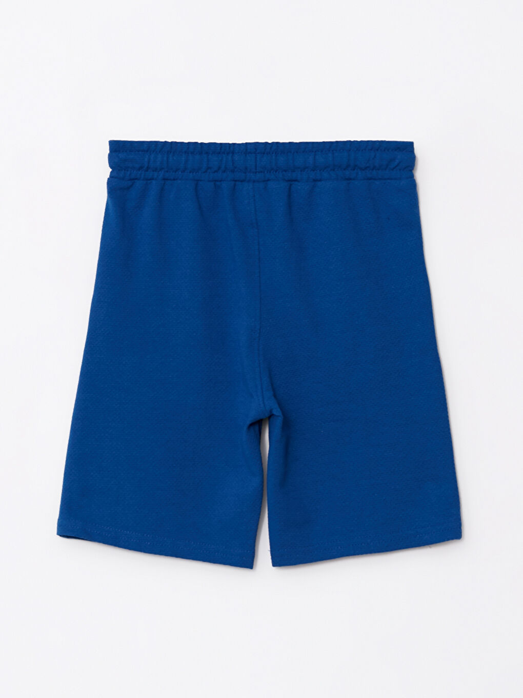 Mavi Beli Lastikli Basic Erkek Çocuk Şort-1