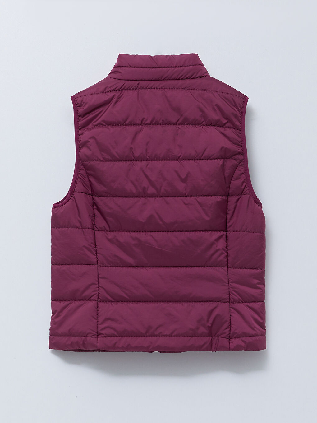 Mürdüm Kadın Dik Yaka Düz Şişme Yelek-7