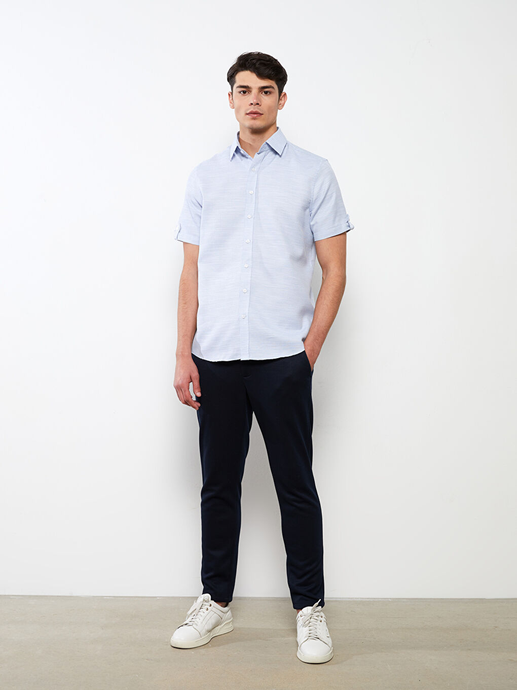 Mavi Regular Fit Kısa Kollu Erkek Gömlek-2