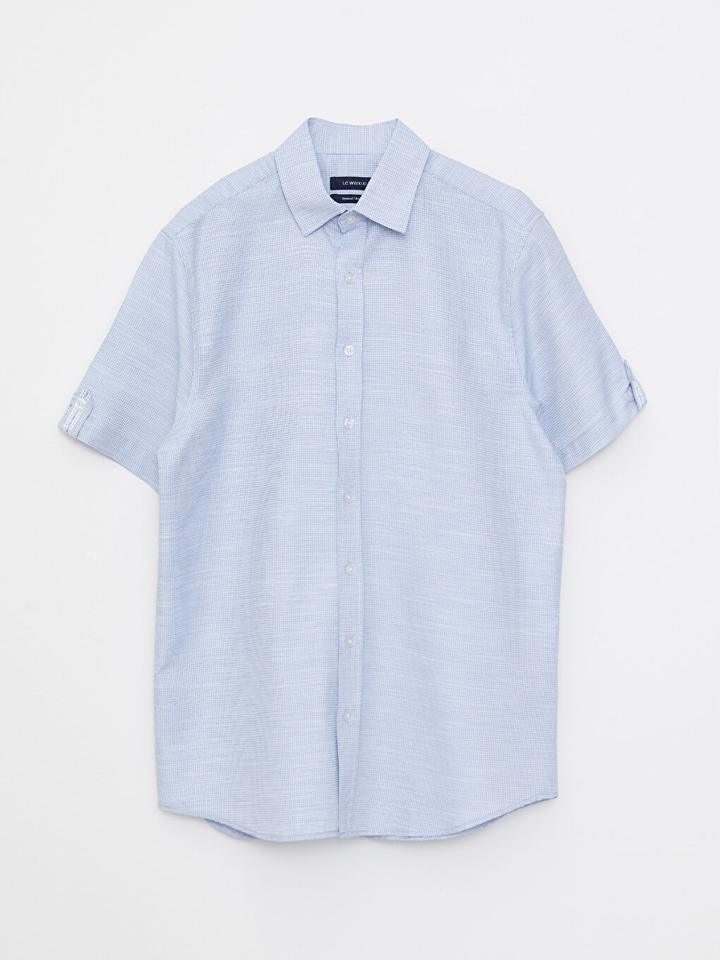 Mavi Regular Fit Kısa Kollu Erkek Gömlek-5