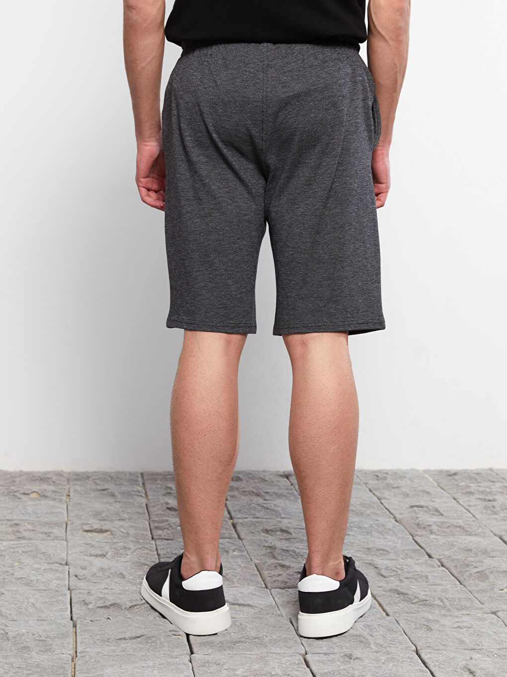 Standard Pattern Piqué Men's Shorts -S2I441Z8-CVL