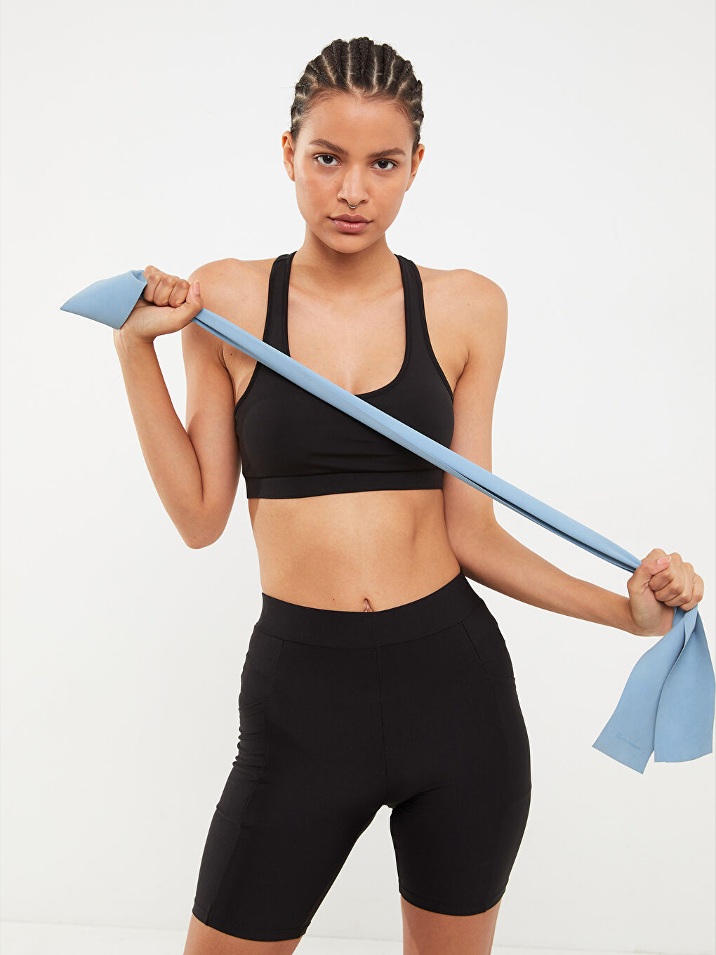 Women's Active Sports Bustier with U Neck Support