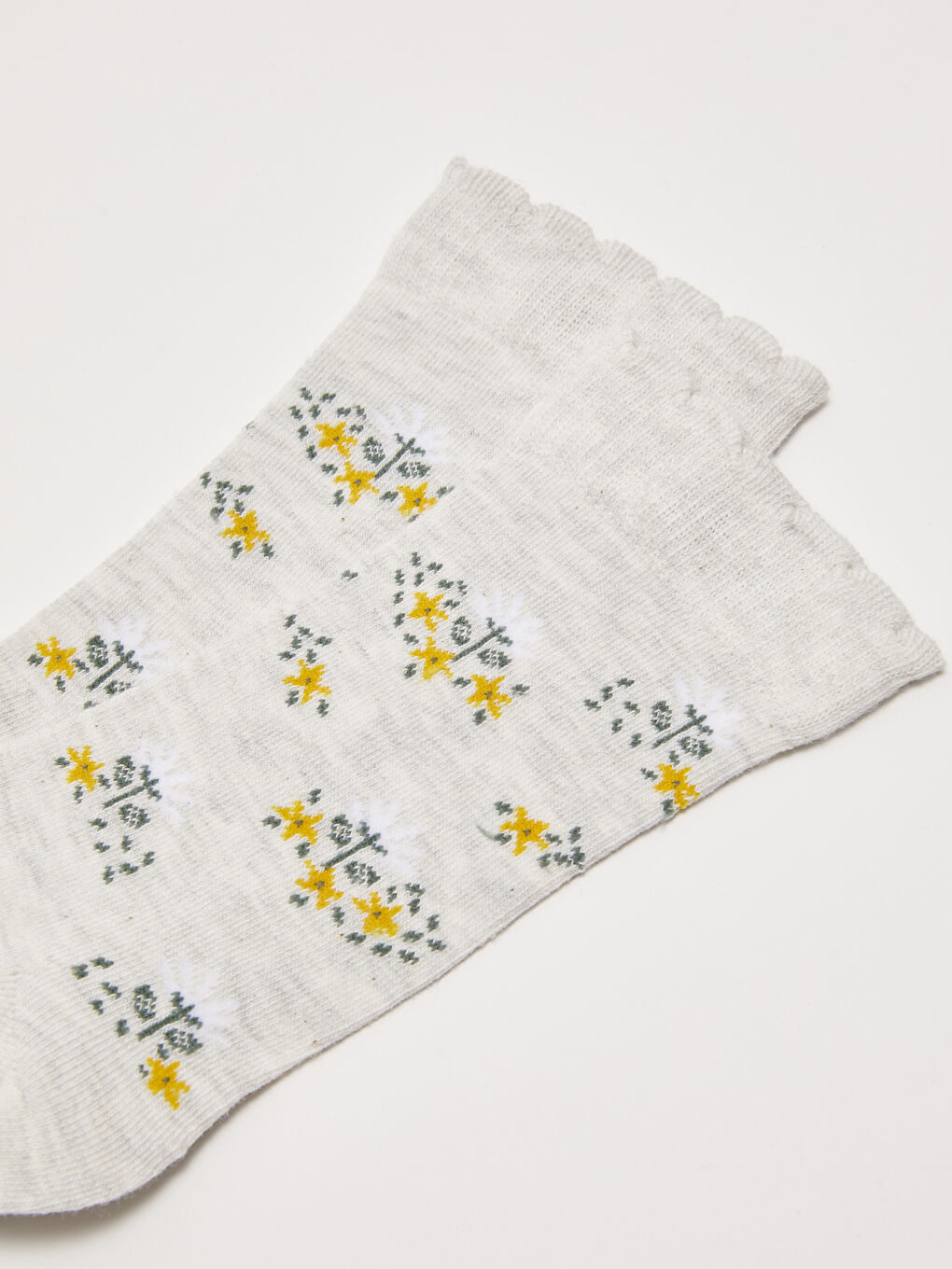 Patterned Women's Ankle Socks-2