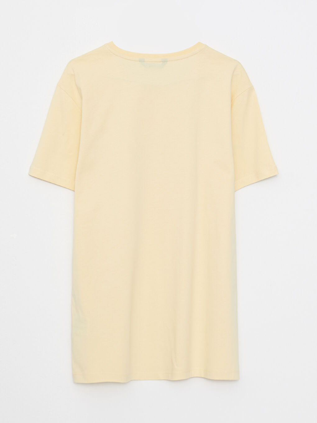 تيشيرت للرجال برقبة دائرية وأكمام قصيرة مصنوع من قطن ممشط ومطبوع-1