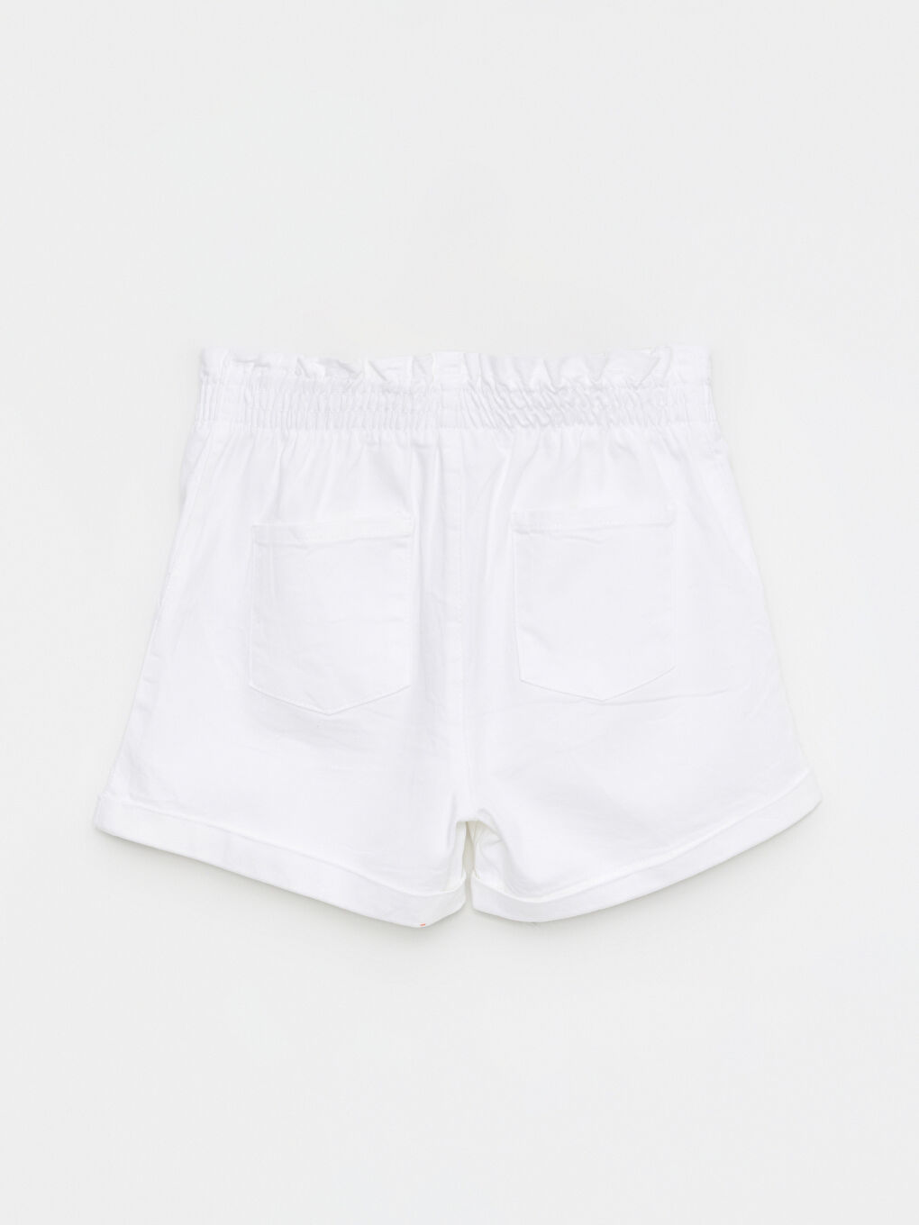 Basic Gabardine Girls Shorts-7