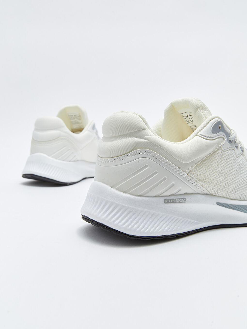 Beyaz Bağcıklı Erkek Aktif Spor Ayakkabı-4