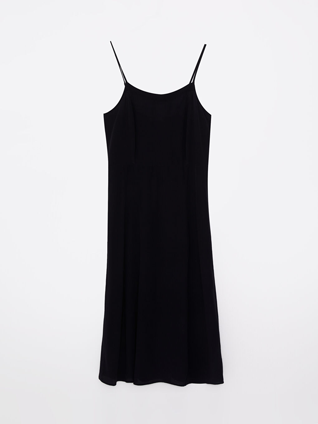 Rochie pentru Femei Simplă cu Bretele și Decolteu în Formă de Inimă-5